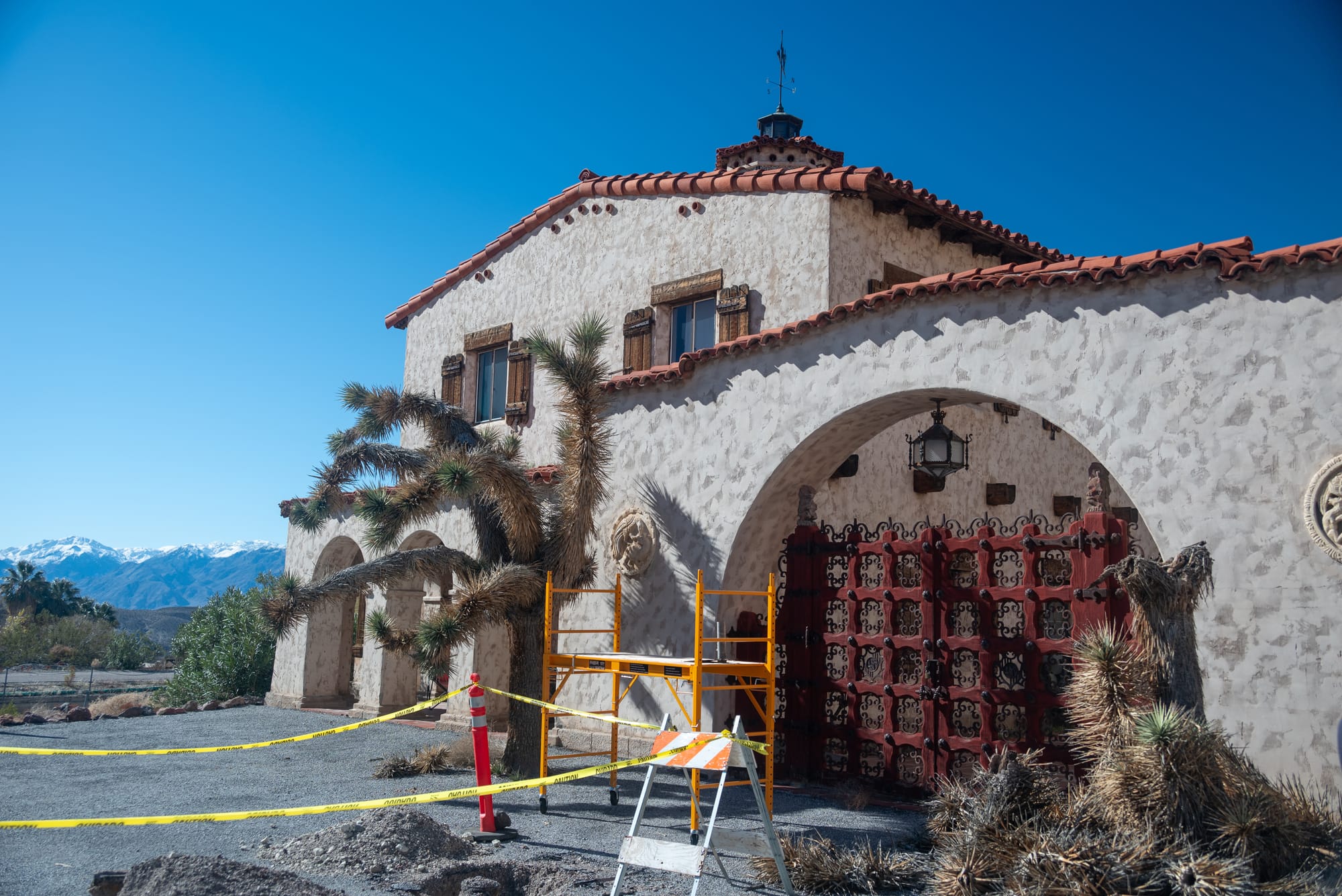 Scotty's Castle Flood Recovery Tour
