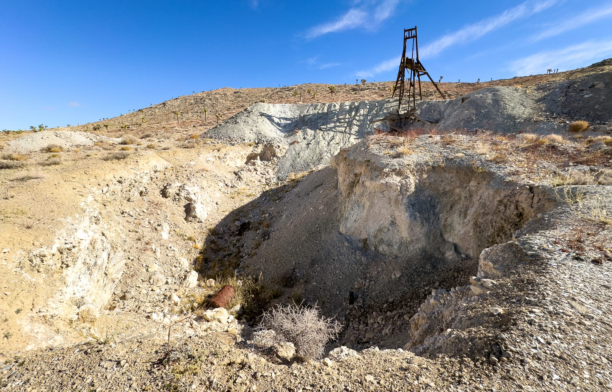 Talc City Hills (and a bonus trip to the Boraxo Mine)