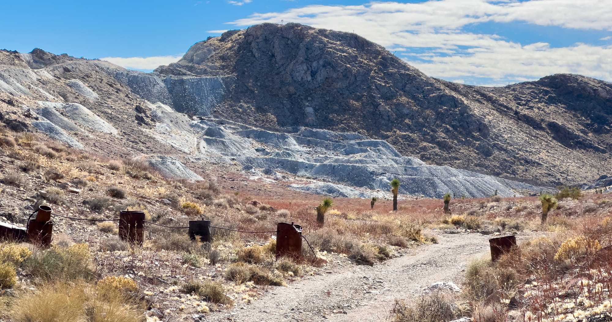 Talc City Hills (and a bonus trip to the Boraxo Mine)