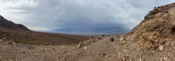 Rainy day at the Queen of Sheba Mine